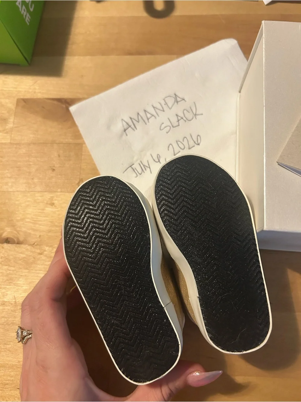 Golden Goose kids size 21 sneaker